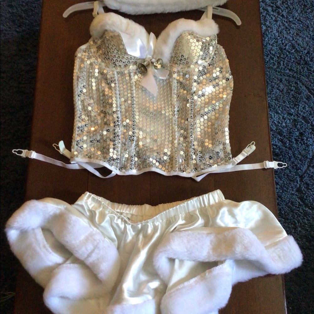 Santa’s lady late night lengerie set